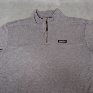 Patagonia Ahnya 1/4 Zip Pullover Sweatshirt Women's XL Gray